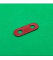 Narrow strip 2 holes red