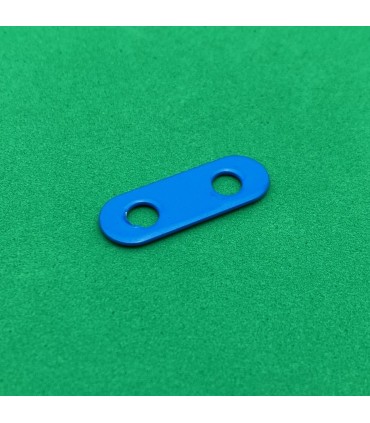 Bande etroite 2 trous bleu f1 (lot de 10)