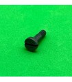 Boulon pivot 16mm tête fendue laiton noirci