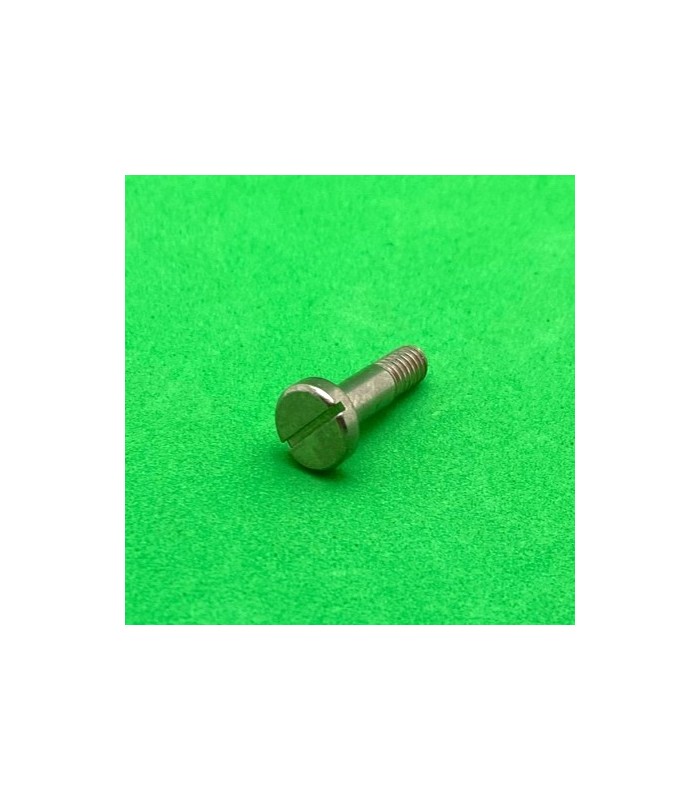 Boulon pivot 16mm tête fendue laiton nickelé Boulon pivot 16mm tête fendue laiton nickelé