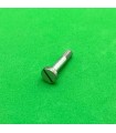 Boulon pivot 19,2mm tête fendue zn