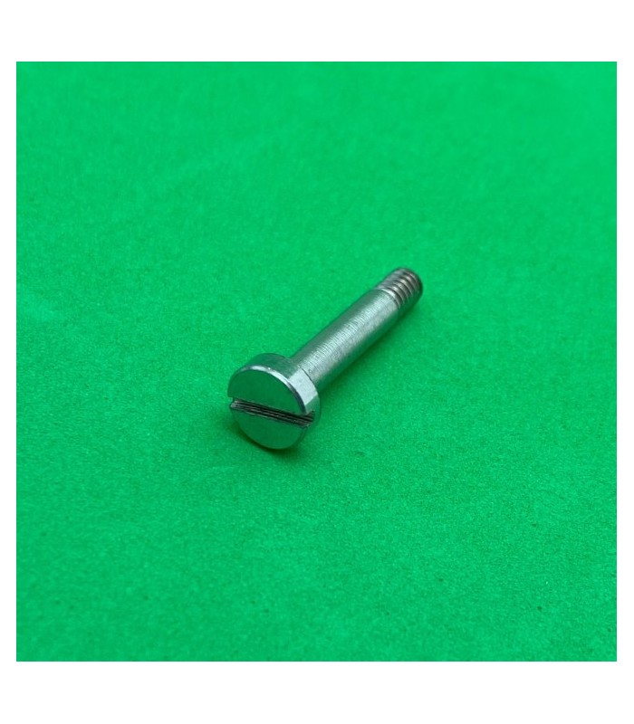 Boulon pivot 23mm tête fendue laiton nickelé