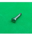 Boulon pivot 23mm tête fendue laiton nickelé