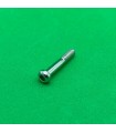 Allen Pivot Bolt 23mm nickel-platted appearance