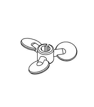 Split propeller grey