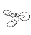 Split propeller grey