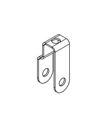 Stepped bent strip zn