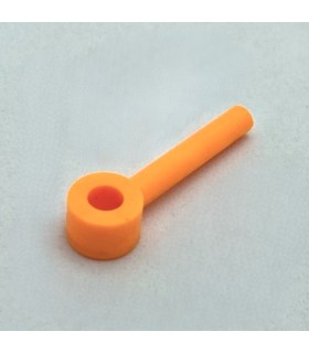 Plastic mini shock absorber light orange