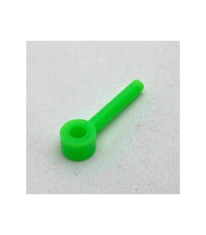Plastic mini shock absorber neon green