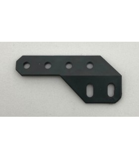 Obtuse semi-angle girder, right, grey
