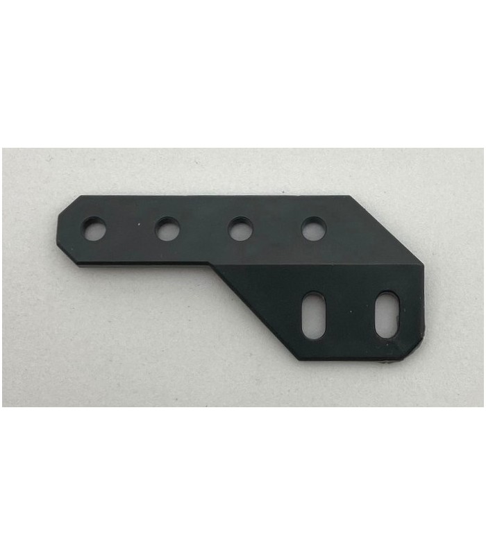 Cornière en angle 135° de droite en plastique gris Cornière en angle 135° de droite en plastique gris