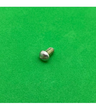 Vis 5,8 mm tête fendue bombée zn irisé Meccano