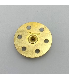 Bush wheel 6 holes brass platted