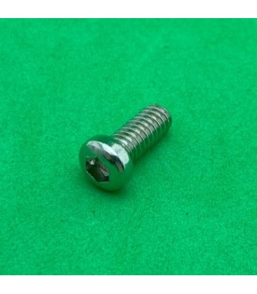 Allen bolt 6 sections 9,5 mm nickel-plated appearance
