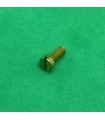 Vis tête fendue 9,5mm laiton