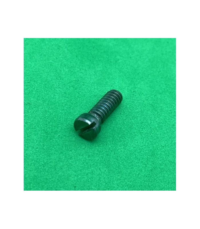 Vis tête fendue 9.5mm noir fumé