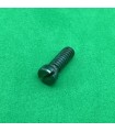 Vis tête fendue 9.5mm noir fumé