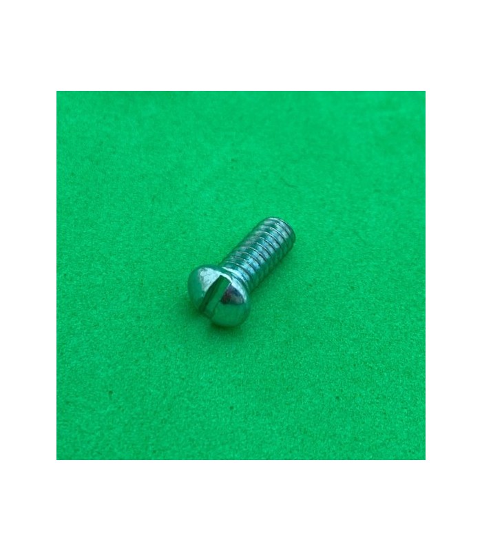 Bolt 9,5mm slotted rounded head zn