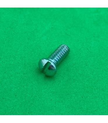 Bolt 9,5mm slotted rounded head zn