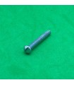 Bolt 28mm slotted rounded head zn