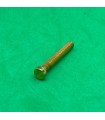 Cheesehead bolt 28mm brass