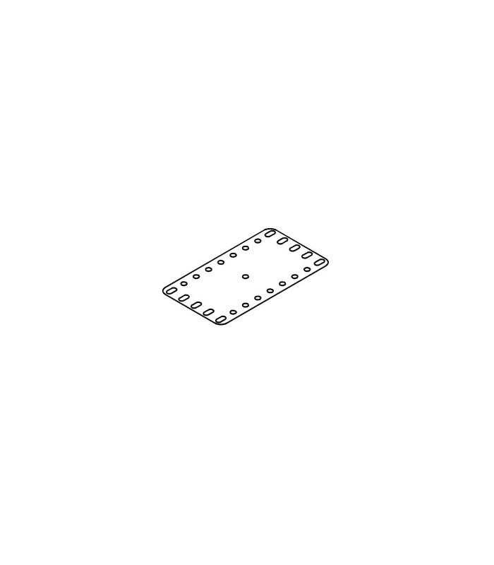 Plaque flexible métal 5x9tr (115x60mm) jaune Plaque flexible métal 5x9tr (115x60mm) jaune