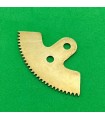 Rack segment brass