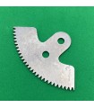 Rack segment nickel-platted