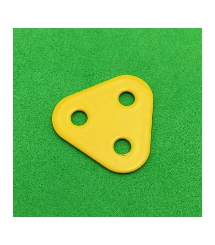 Triangular plate 2 h (25 mm) yellow/orange Triangular plate 2 h (25 mm) yellow/orange