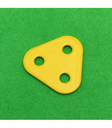 Triangular plate 2 h (25 mm) yellow/orange