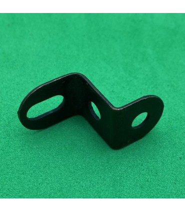Reversed angle bracket 12 mm blacked