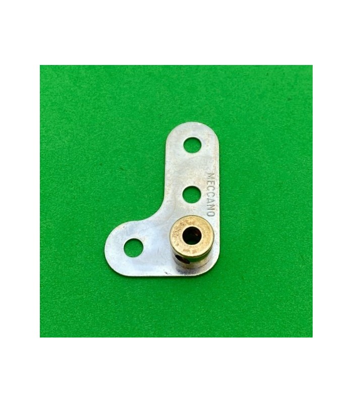 Corner bracket zn with left center boss Corner bracket zn with left center boss