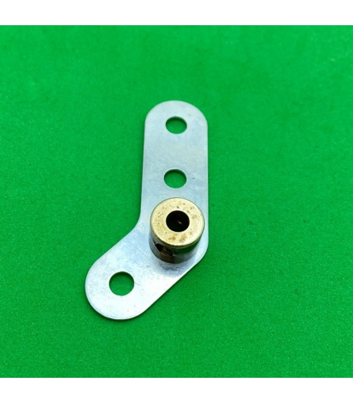 Obtuse corner bracket zn with right center boss Obtuse corner bracket zn with right center boss