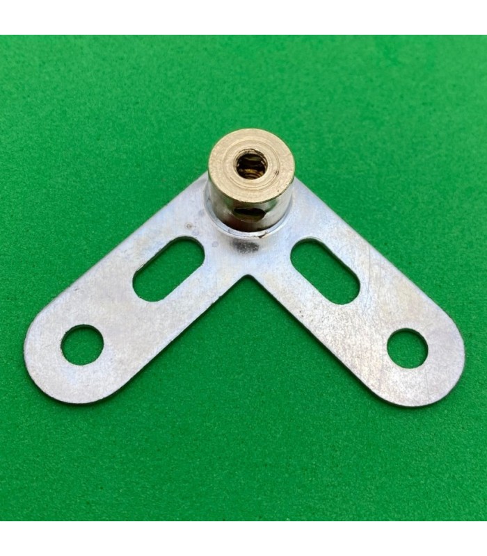 Bell crank zn with boss threaded Bell crank zn with boss threaded