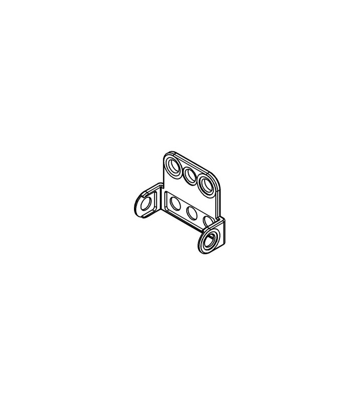 Mj short flanged double bracket 6x1 yellow chick Mj short flanged double bracket 6x1 yellow chick
