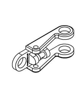 Mj motorbike fork yellow mimosa