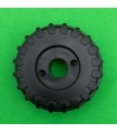 NMJ small tractor wheel black