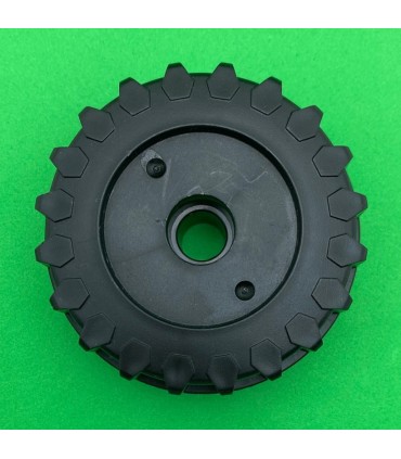 NMJ large tractor wheel black