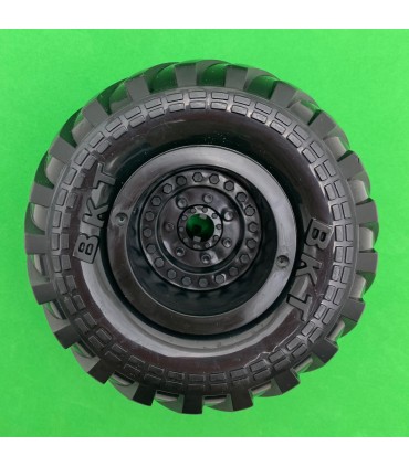 NMJ large "grave digger "wheel RH black second hand