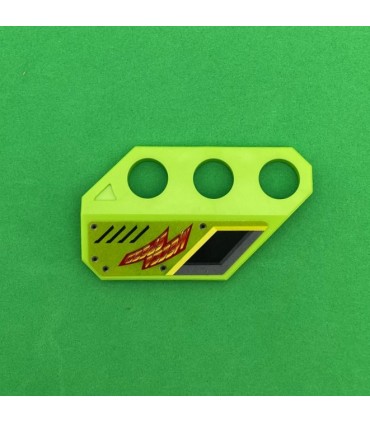 NMJ Left hand angled Plate 3 holes light green