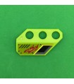 NMJ Left hand angled Plate 3 holes light green