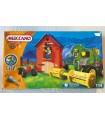 Boite ferme et moissonneuse (Meccano junior city 9101)