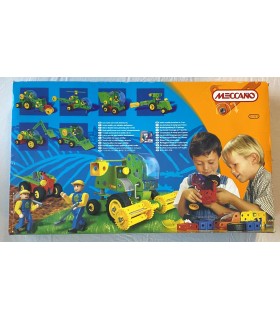Boite ferme et moissonneuse (Meccano junior city 9101)