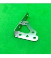 Flanged bracket right hand zn second hand