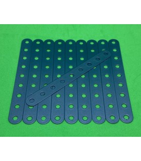 Flex.strip 9 h blue metal (lot of 10)