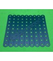 Flex.strip 9 h blue metal (lot of 10)