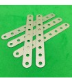 Bande 9 tr flexible beige metal (lot de 5)