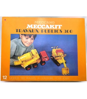 Lot de 2 Boites Meccakit travaux publics 300 des années 70