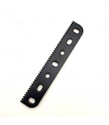 Rack strip 7h (89 mm) black