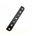 Rack strip 7h (89 mm) black